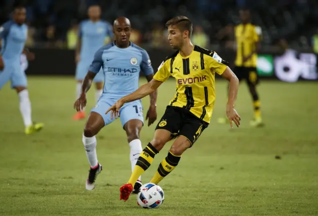 Fabian Delph and Matthias Ginter