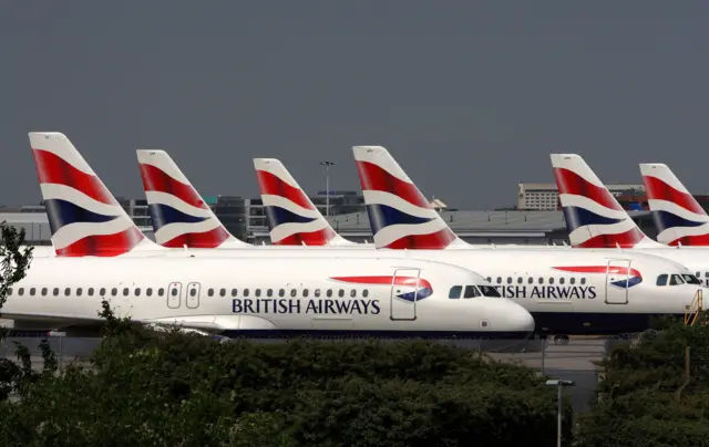 British Airways planes