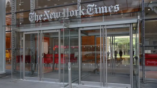 New York Times office