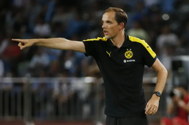 Thomas Tuchel - manager of Dortmund