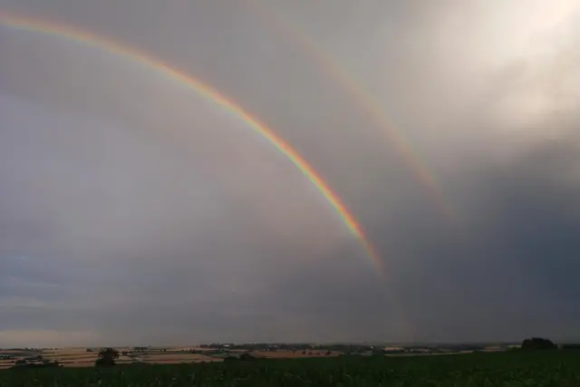 Double rainbow