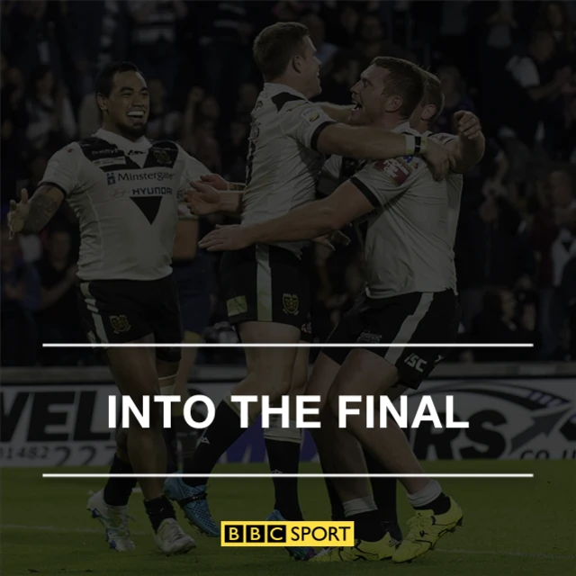 Hull FC celebrate