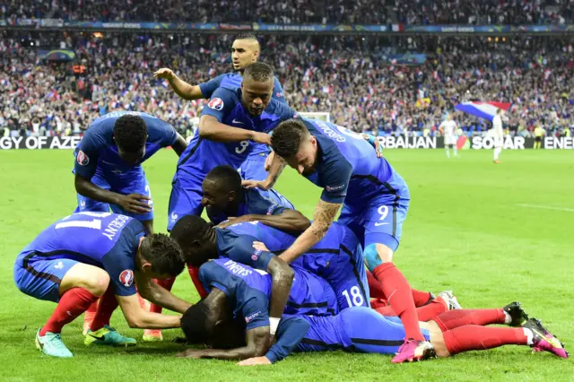 France celebrate