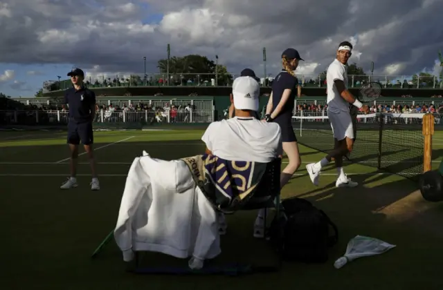 Juan Martin del Potro and Lucas Pouille