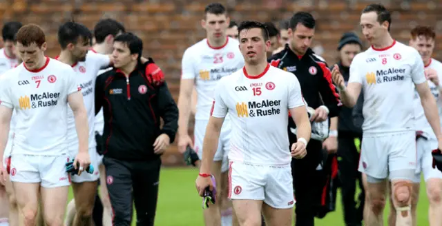 Tyrone were denied victory by a late Cavan goal