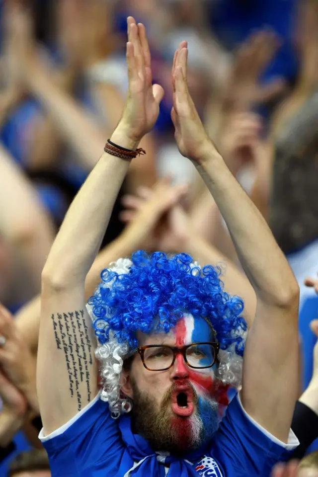 Iceland fan