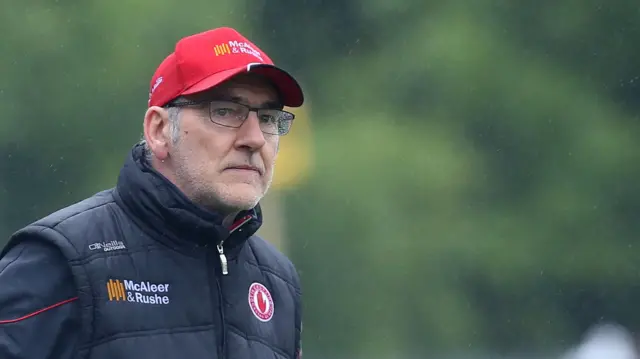 Tyrone manager Mickey Harte