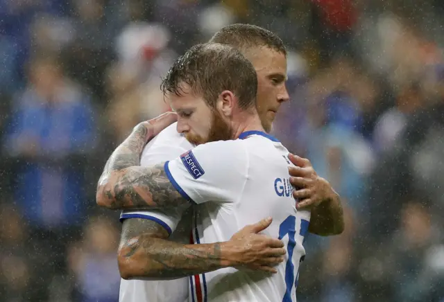 Ragnar Sigurdsson and Aron Gunnarsson