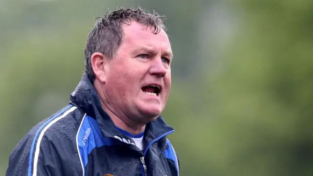 Cavan manager Terry Hyland