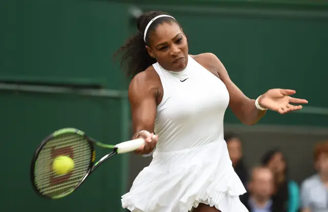 Serena Williams of the US