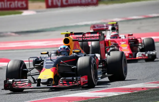 Verstappen and Raikkonen