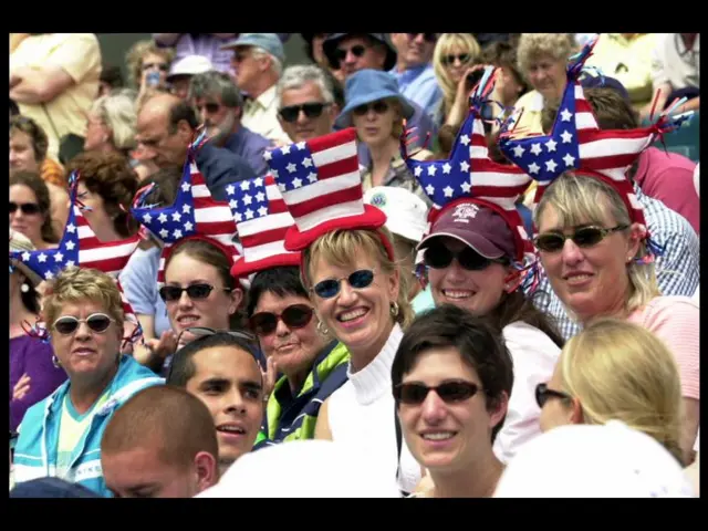 American hats at Wimbledon