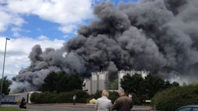 Morrisons bakery fire