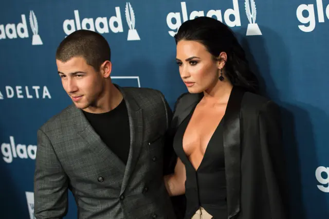 Nick Jonas and Demi Lovato