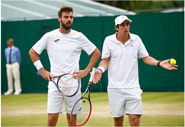 Pablo Cuevas and Marcel Granollers