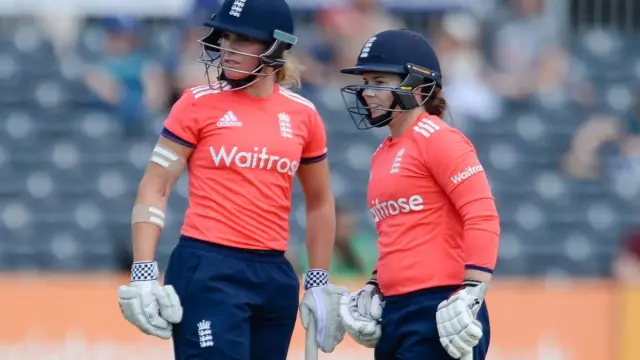 Tammy Beaumont and Lauren Winfield