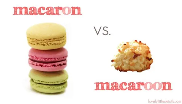 Macaron v macaroon