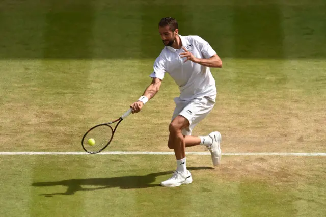 Cilic forehand