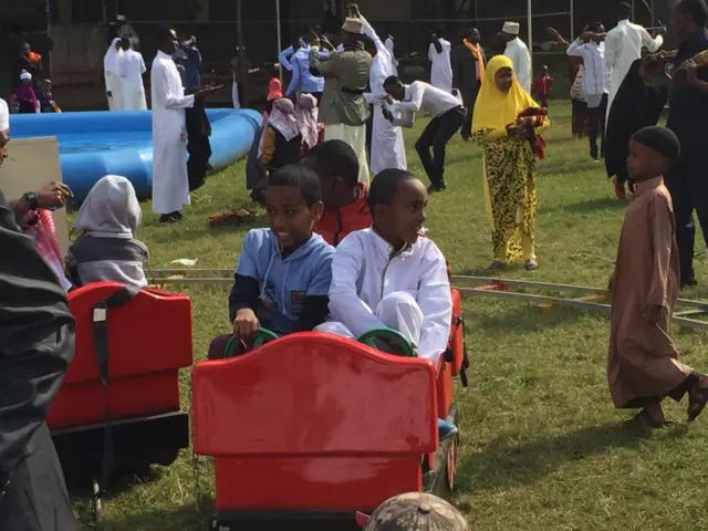 Children playing in Eastleigh, Nairobi, Kenya