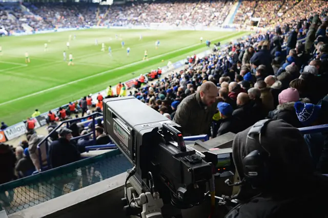 TV cameras at the King Power