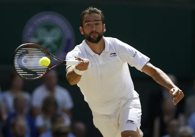 Cilic forehand