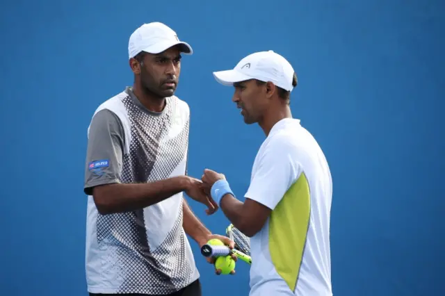 Raven Klaasen of South Africa and Rajeev Ram of the United States