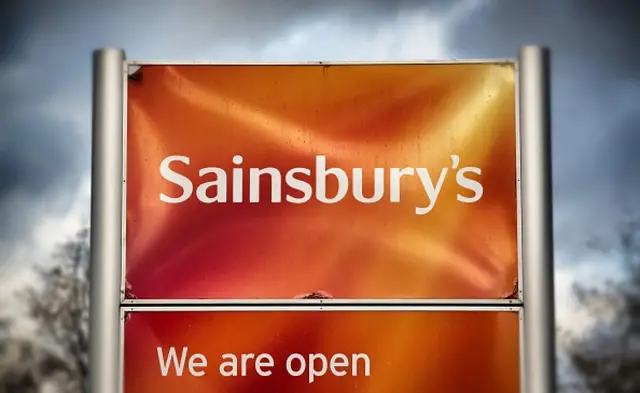 Sainsbury's sign