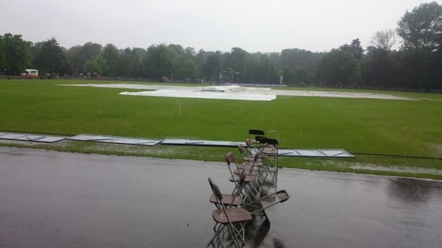 Scene at Queen's Park ground in Chesterfield earlier this season