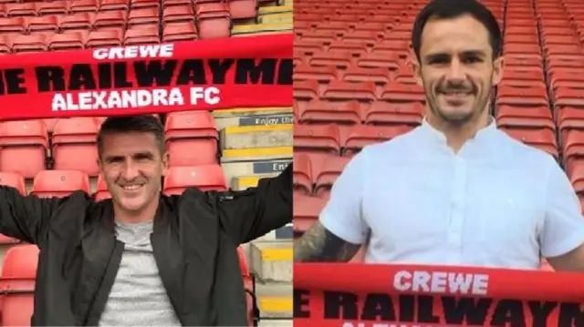 Ryan Lowe and Chris Dagnall