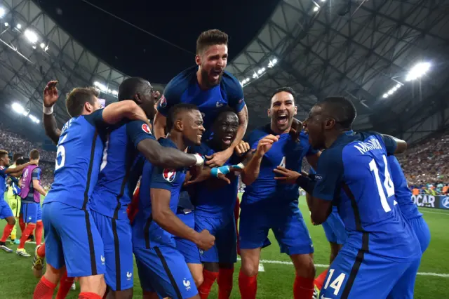 France celebrate