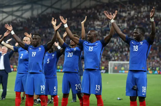 France celebrate
