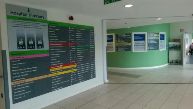 Inside Royal Stoke University Hospital