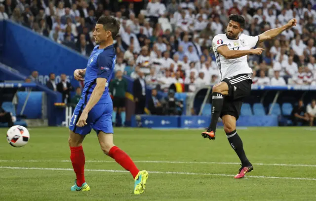 Emre Can shoots