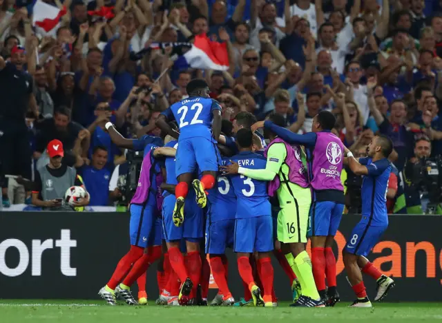 France celebrate