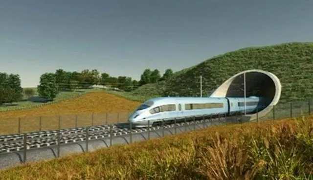 HS2 promotional image