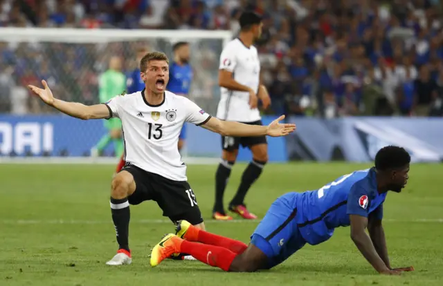 Thomas Muller, Samuel Umtiti