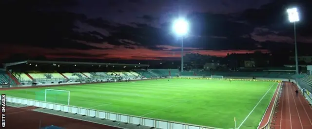The Stade Josy Barthel in Luxembourg