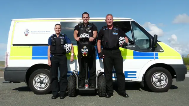 Officer on a Segway