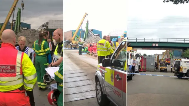 Nechells incident at recycling plant