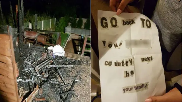 Arson attack