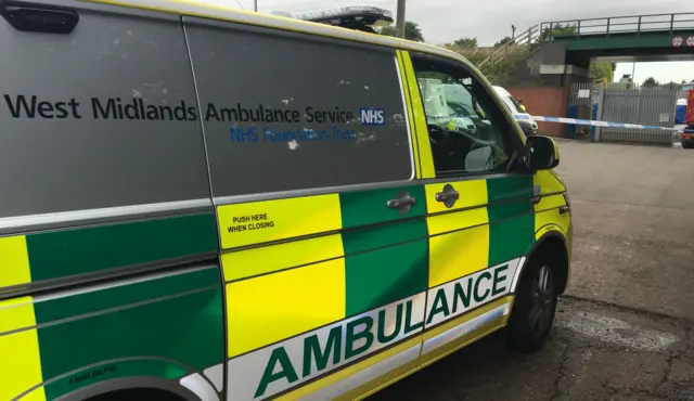 Ambulance in Nechells