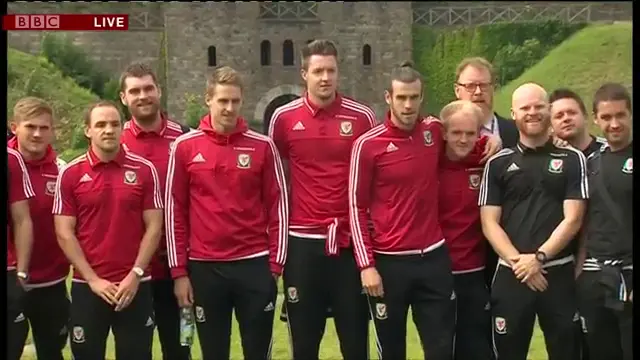 Wales players