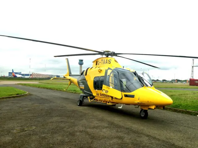 Leicestershire and Rutland's air ambulance