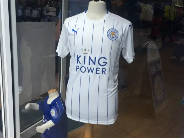 New Leicester City shirt