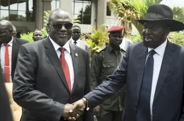 Machar and Kiir