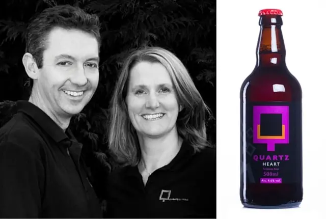 Julia and Scott Barnett are the masterminds behind Quartz Brewing