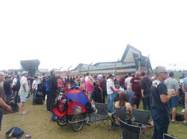 Silverstone fans