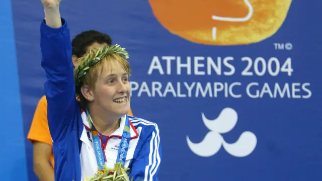 Picture of Paralympic swimmer Fran Williamson