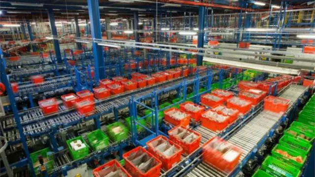 Ocado distribution centre