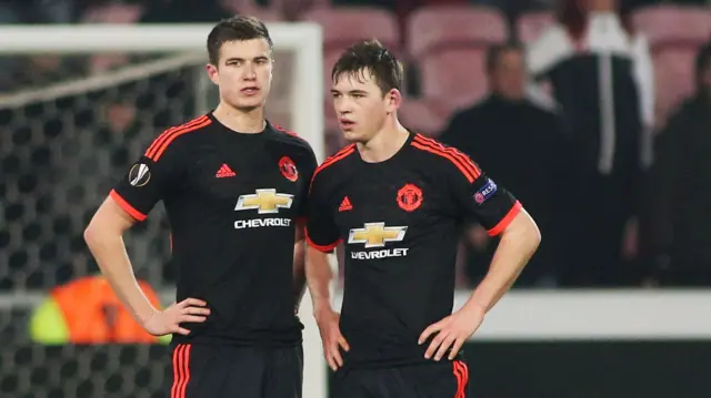 Paddy McNair and Donald Love